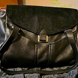 Vince camuto leather handbag